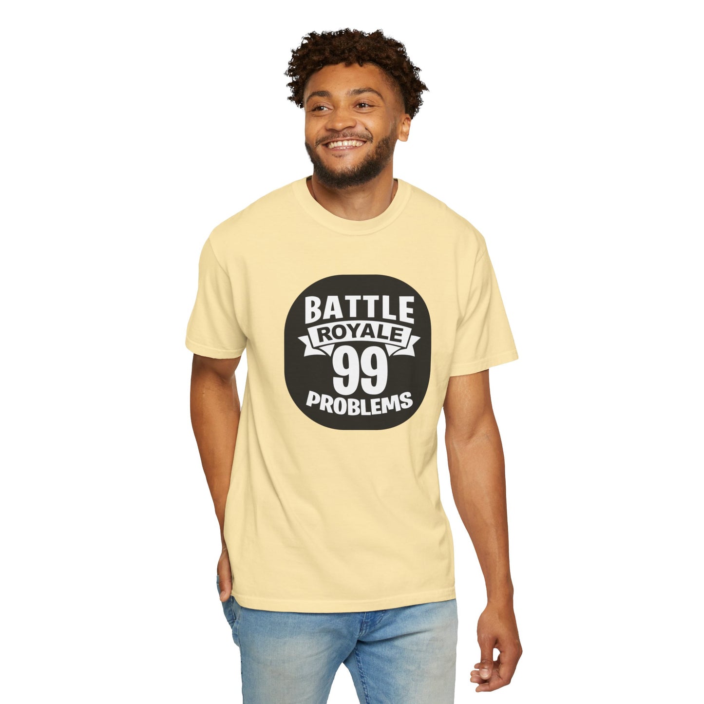 Battle Royal Multiplayer Madness Tee Thrilling Elimination High-Stakes Combat Unisex Heavy Cotton T-Shirt