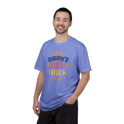 Daddy’s Little Chick Confidence Tee Elegance Charming Appealing Beauty Easter Celebration Unisex Heavy Cotton T-Shirt