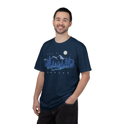 Unplug - Unisex Garment-Dyed T-shirt