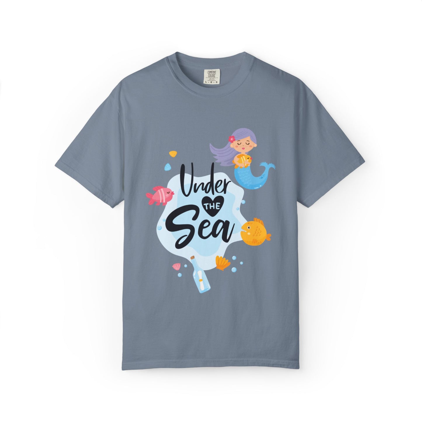 Under The Sea Oceanic Enchantment Tee Marine Life Wonders Unseen Depths Unisex Heavy Cotton T-Shirt