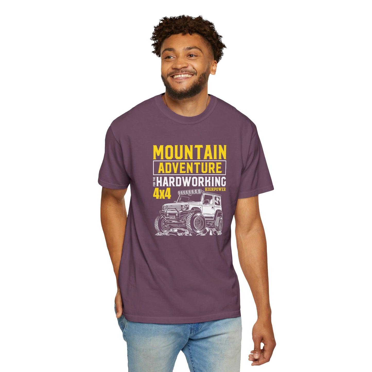 Thriller Mountain Adventure Mountain Explorer Sarcastic Alpine Discover Unisex Heavy Cotton T-Shirt
