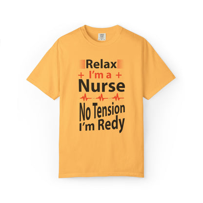 Relax I’m A Nurse Clinical Specialist Education Healthcare Job Devoted Trendy Tee Patient Care Medical Unisex Heavy Cotton T-Shirt