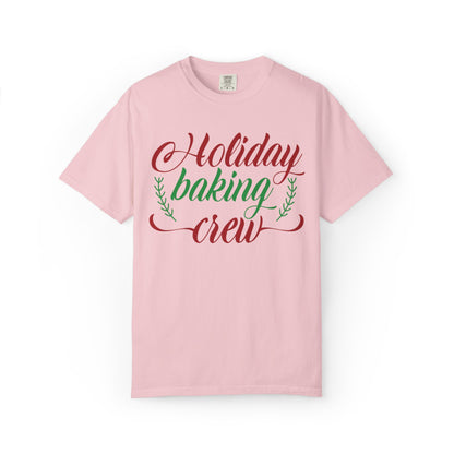 Holiday Baking Crew Xmas Cakes Christmas Cookies Festival Season Unisex Heavy Cotton T-Shirt