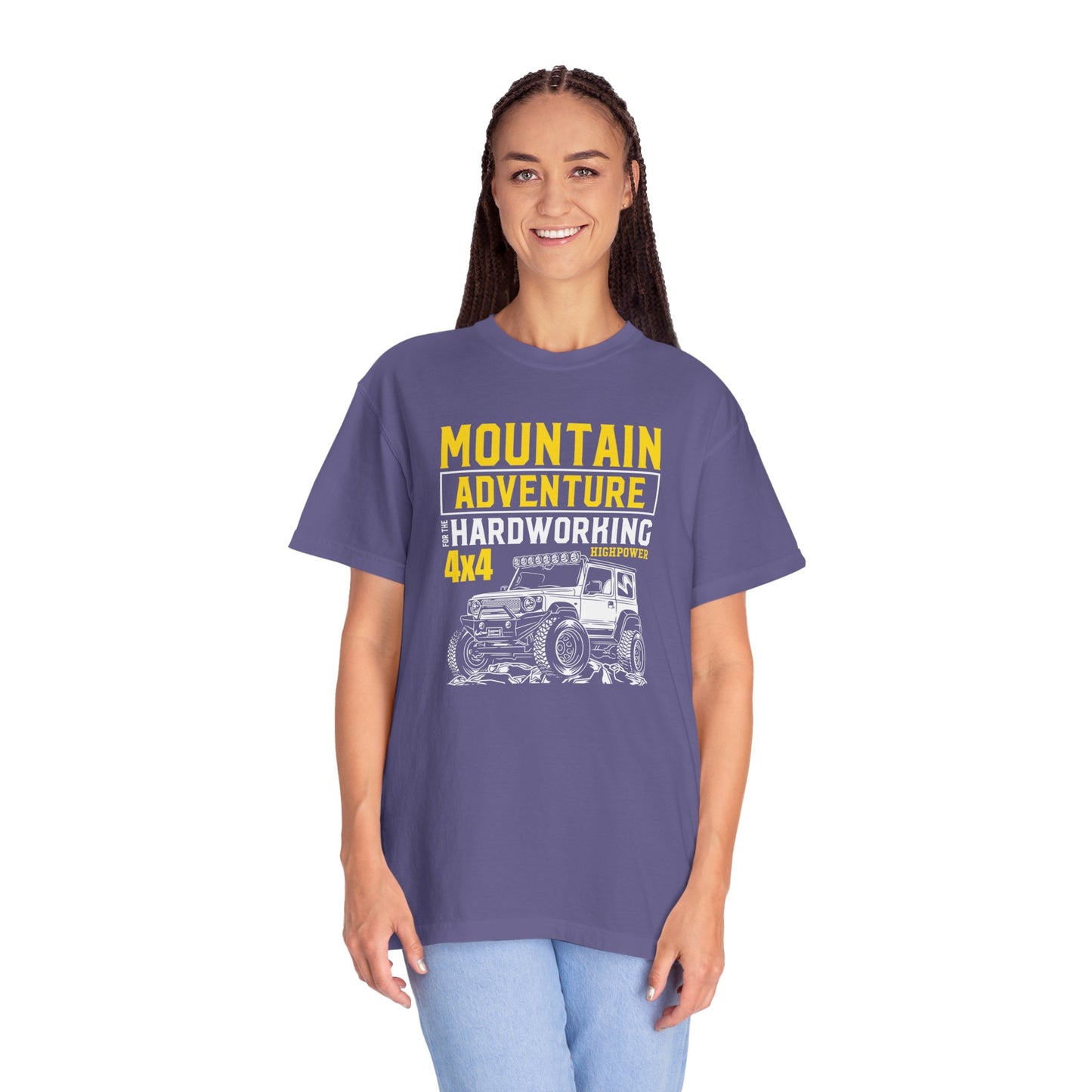 Thriller Mountain Adventure Mountain Explorer Sarcastic Alpine Discover Unisex Heavy Cotton T-Shirt