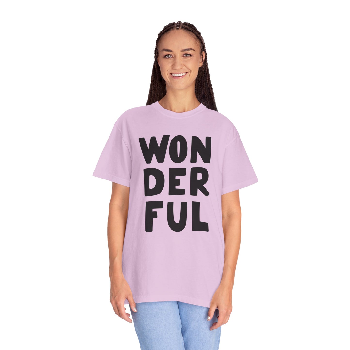 Wonderful Encouragement Self-belief Tee Moral Support Hopefulness Positivity Beautiful Unisex Heavy Cotton T-Shirt