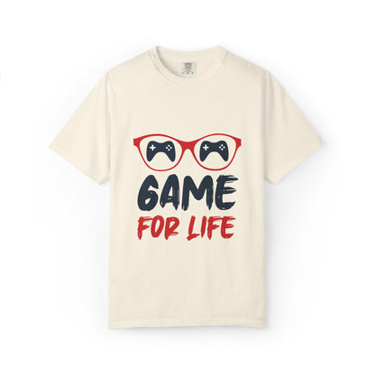 Game For Life Adventures Tee Player’s Journey Obsession Epic Battles Unisex Heavy Cotton T-Shirt
