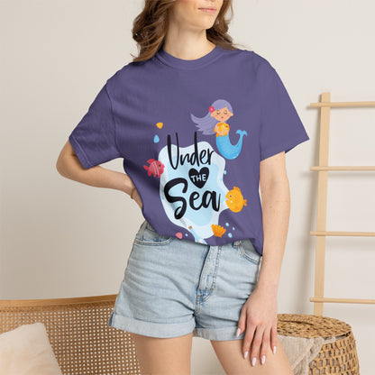 Under The Sea Oceanic Enchantment Tee Marine Life Wonders Unseen Depths Unisex Heavy Cotton T-Shirt