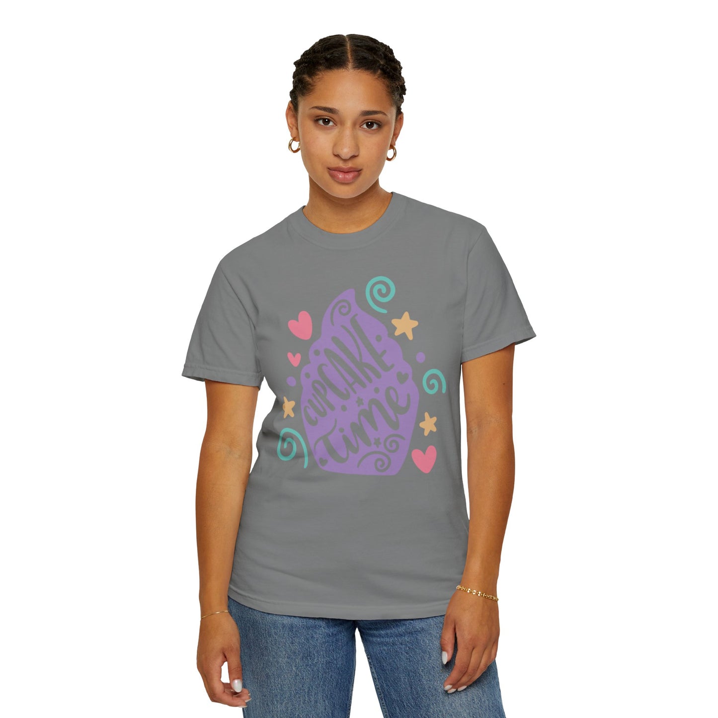 Cupcake Time Mysterious Flavors Tee Delicious Deception Stealthy Sweets Unisex Heavy Cotton T-Shirt