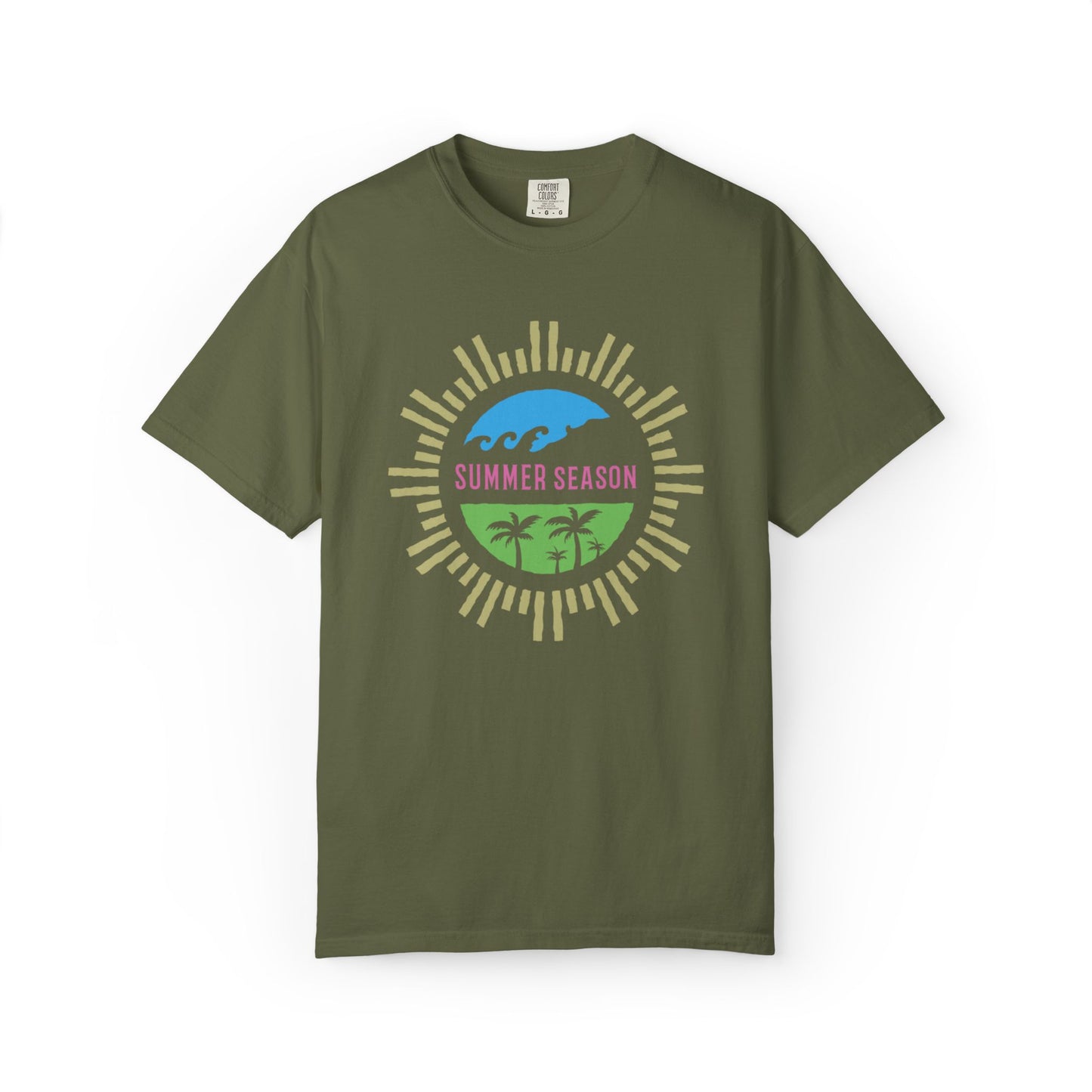 Summer Season Heat Long Days Cool Tee Unisex Heavy Cotton T-Shirt
