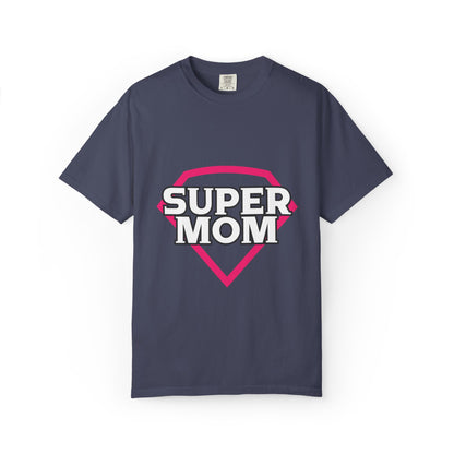 Cute Super Mom Motherhood Mama Love Master Multitasker Life Giver Wonder Woman Unisex Heavy Cotton T-Shirt