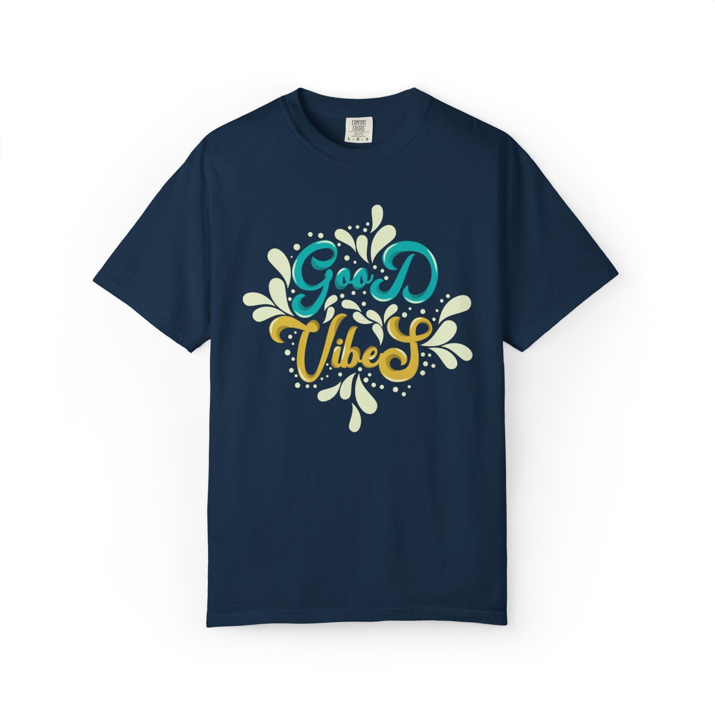 Good Vibes Motivational Tee Let Go Of Negativity Focus On Solutions Growth Mindset Unisex Heavy Cotton T-Shirt