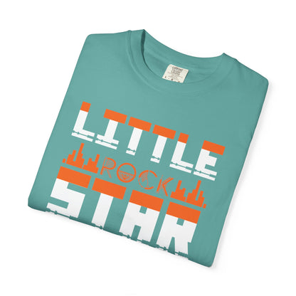 Thrilling Little Rock Star Born To Rock Rock And Roll Passion Rocker At Heart Rock Enthusiasm Unisex Heavy Cotton T-Shirt