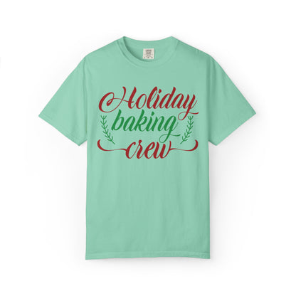 Holiday Baking Crew Xmas Cakes Christmas Cookies Festival Season Unisex Heavy Cotton T-Shirt
