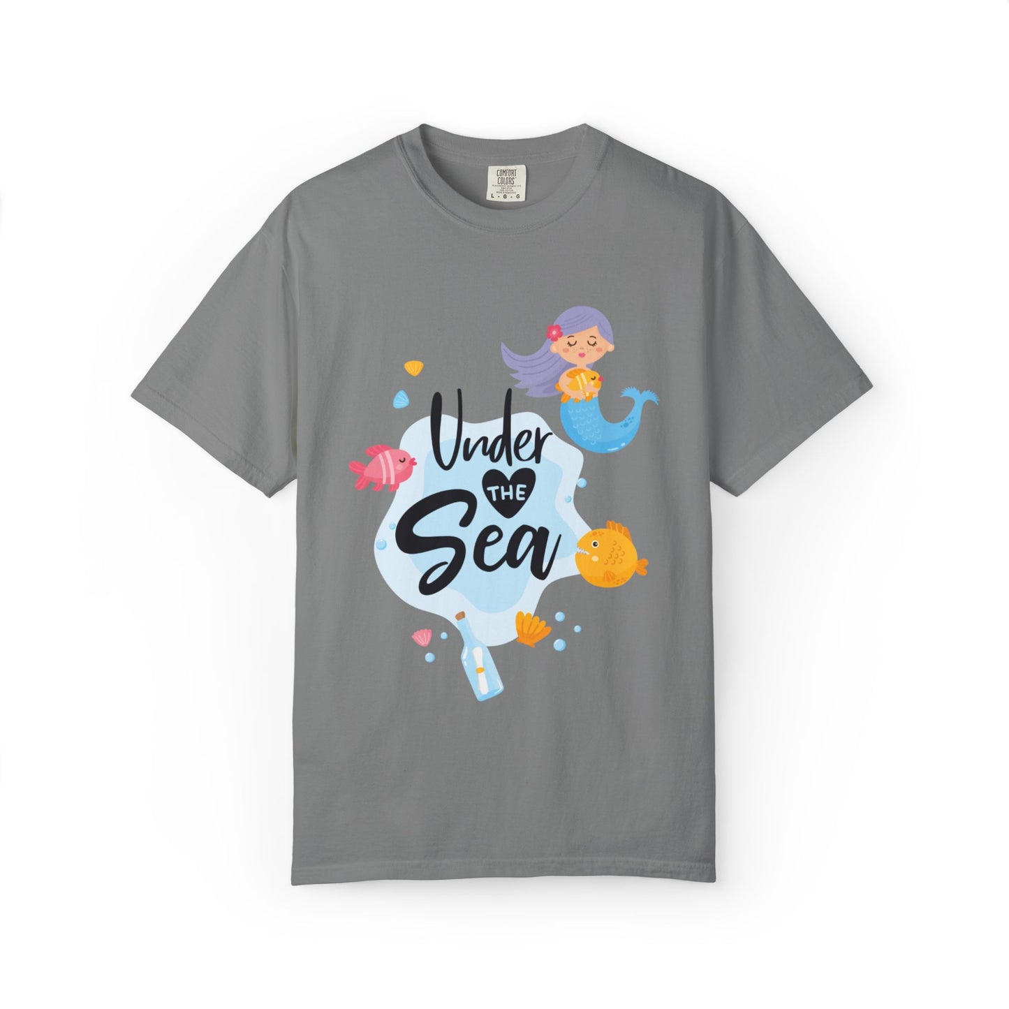 Under The Sea Oceanic Enchantment Tee Marine Life Wonders Unseen Depths Unisex Heavy Cotton T-Shirt