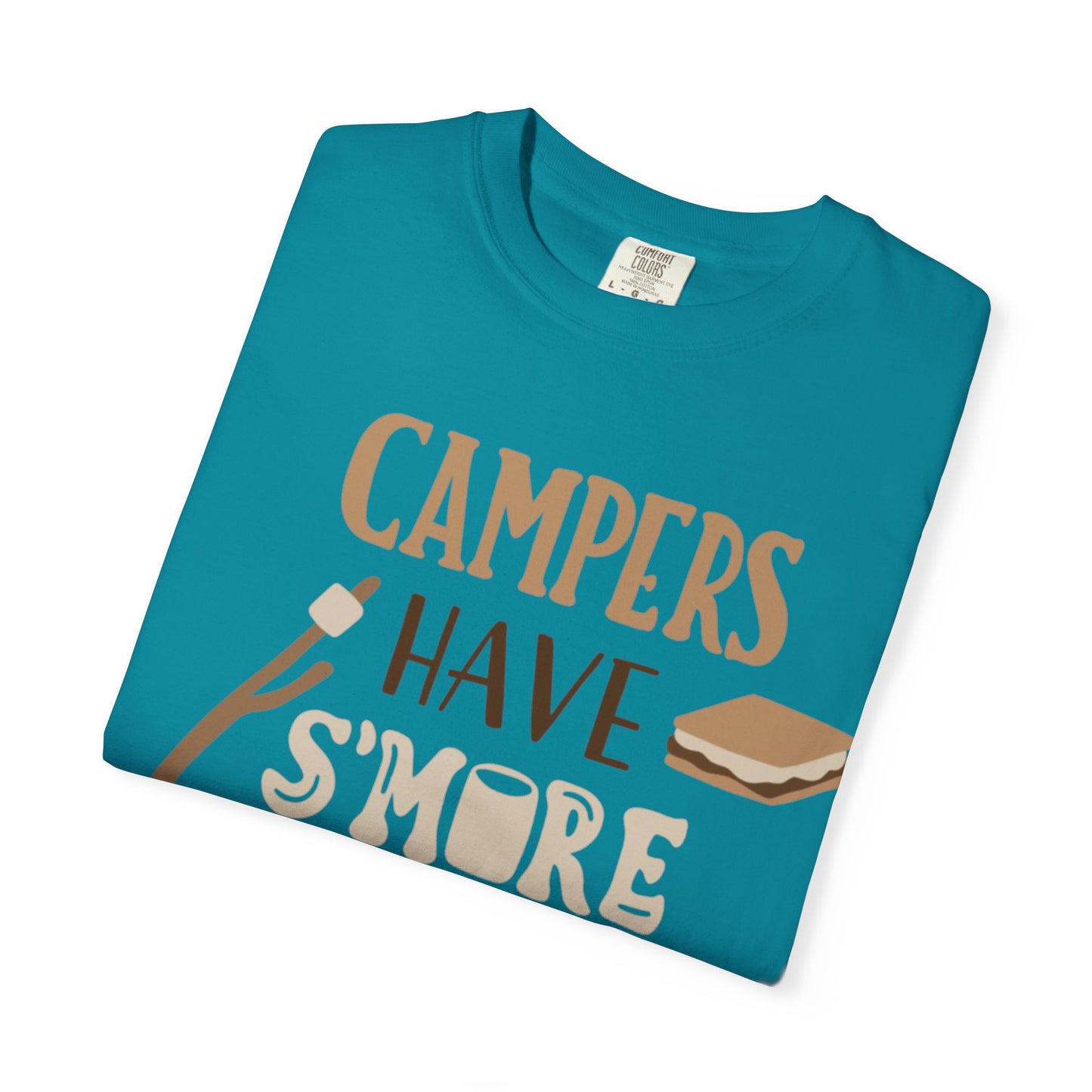 Campers Adventure Mountain Tee Belays Ropes Fun Activities Unisex Heavy Cotton T-Shirt