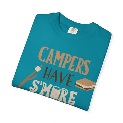 Campers Adventure Mountain Tee Belays Ropes Fun Activities Unisex Heavy Cotton T-Shirt