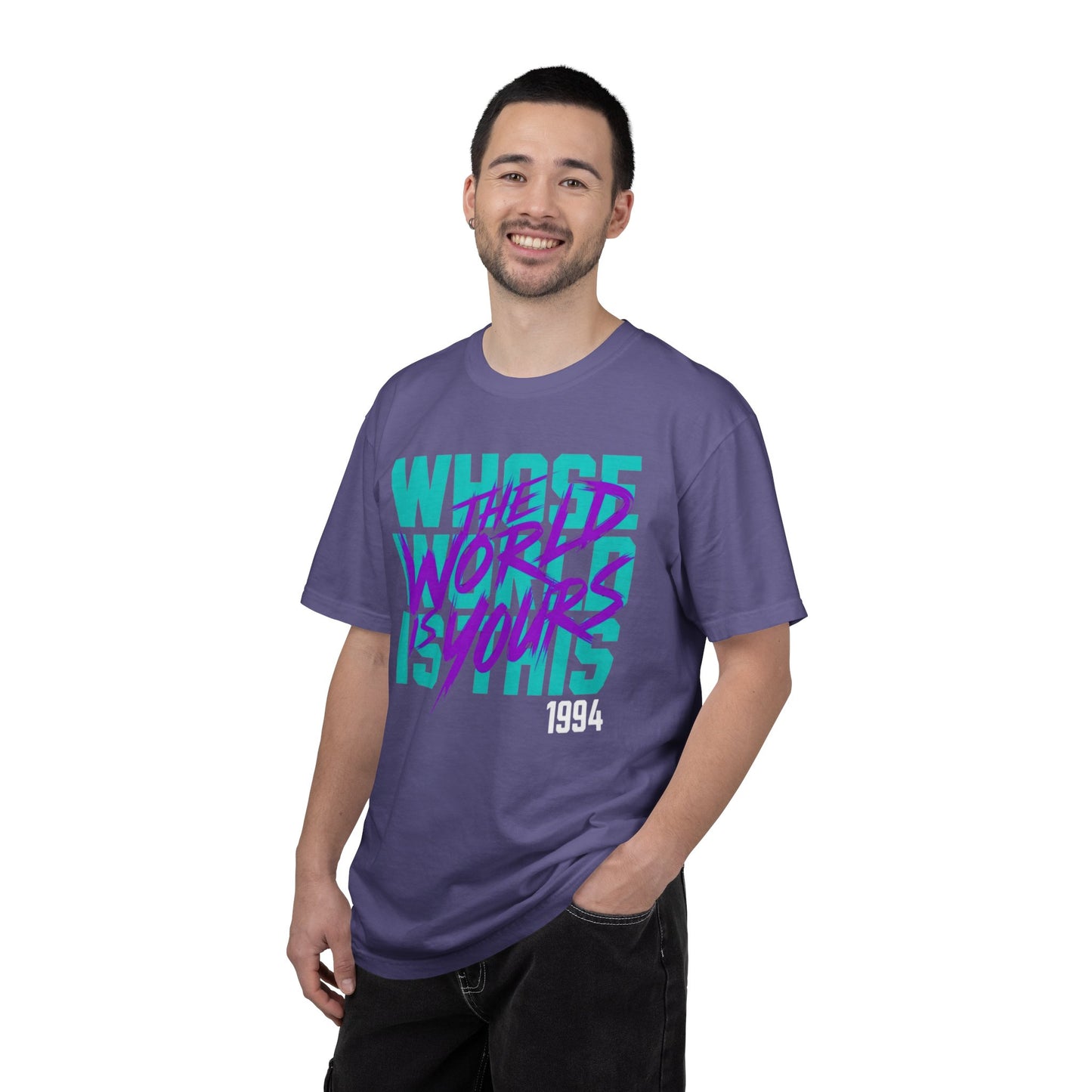 The World Is Yours Unisex Garment-Dyed T-shirt