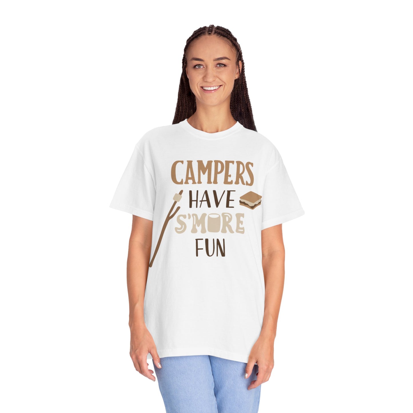 Campers Adventure Mountain Tee Belays Ropes Fun Activities Unisex Heavy Cotton T-Shirt