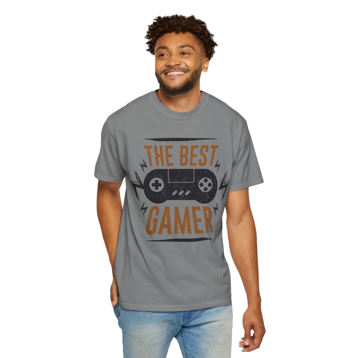 The Best Gamer Warriors Tee Non-Stop Playing Gaming Obsession Unisex Heavy Cotton T-Shirt