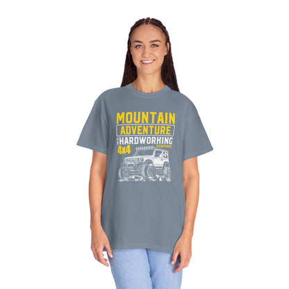 Thriller Mountain Adventure Mountain Explorer Sarcastic Alpine Discover Unisex Heavy Cotton T-Shirt