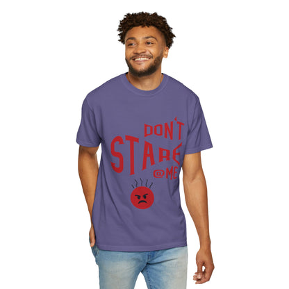 Don’t Stare Me Politeness Tee Personal Space Self-Consciousness Respect Boundaries Unisex Heavy Cotton T-Shirt