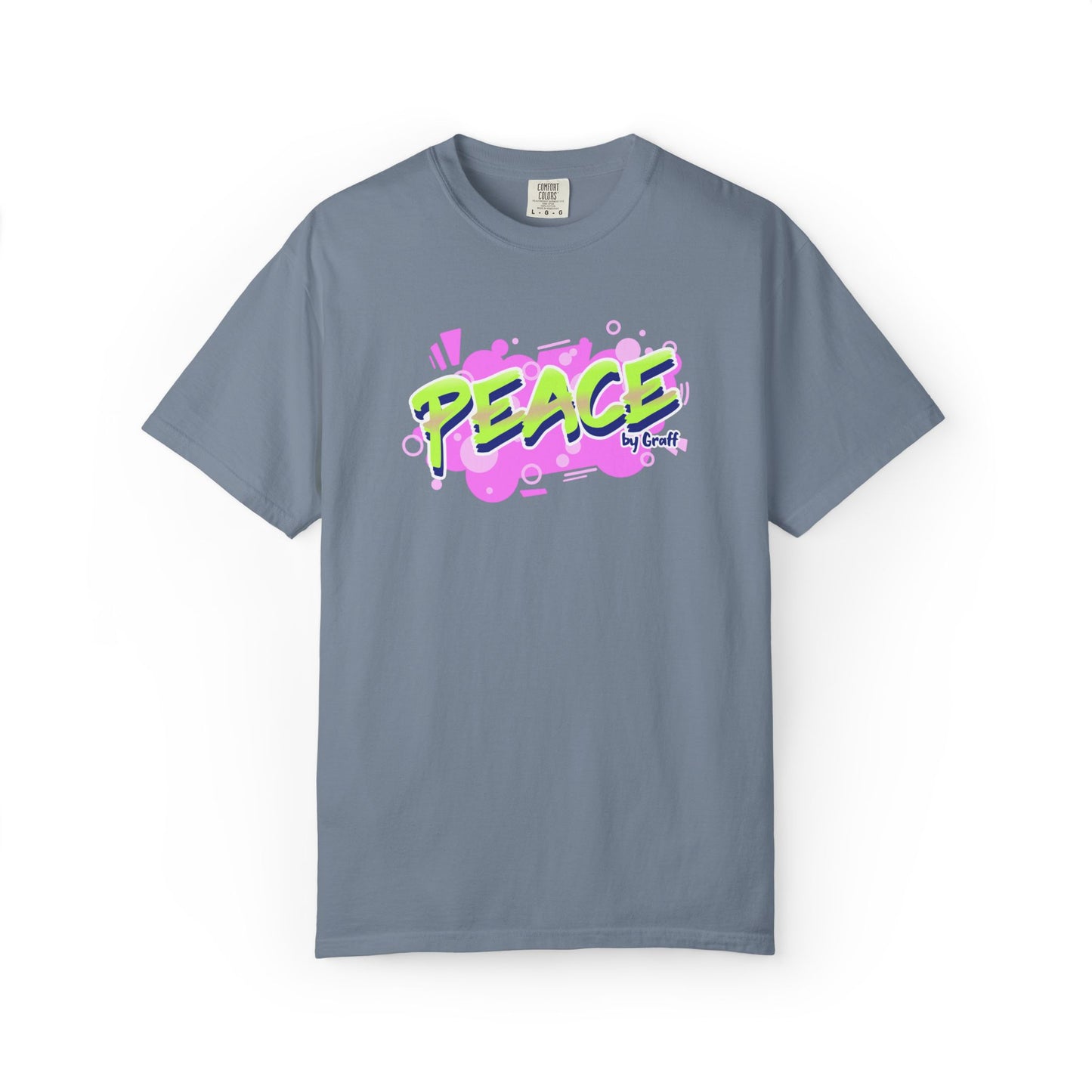 Graffiti Logo Maker Featuring Bubbly Graphics Unisex Heavy Cotton T-Shirt