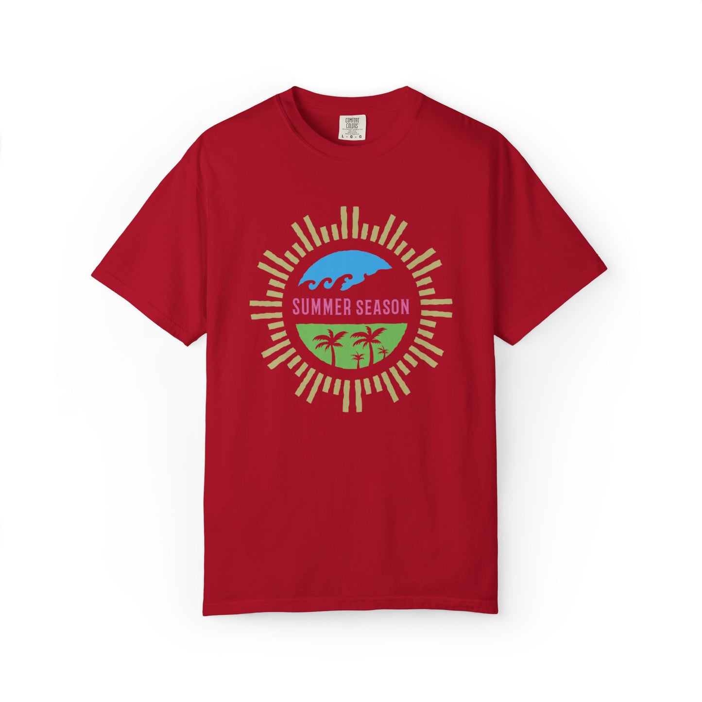Summer Season Heat Long Days Cool Tee Unisex Heavy Cotton T-Shirt