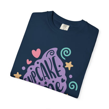 Cupcake Time Mysterious Flavors Tee Delicious Deception Stealthy Sweets Unisex Heavy Cotton T-Shirt