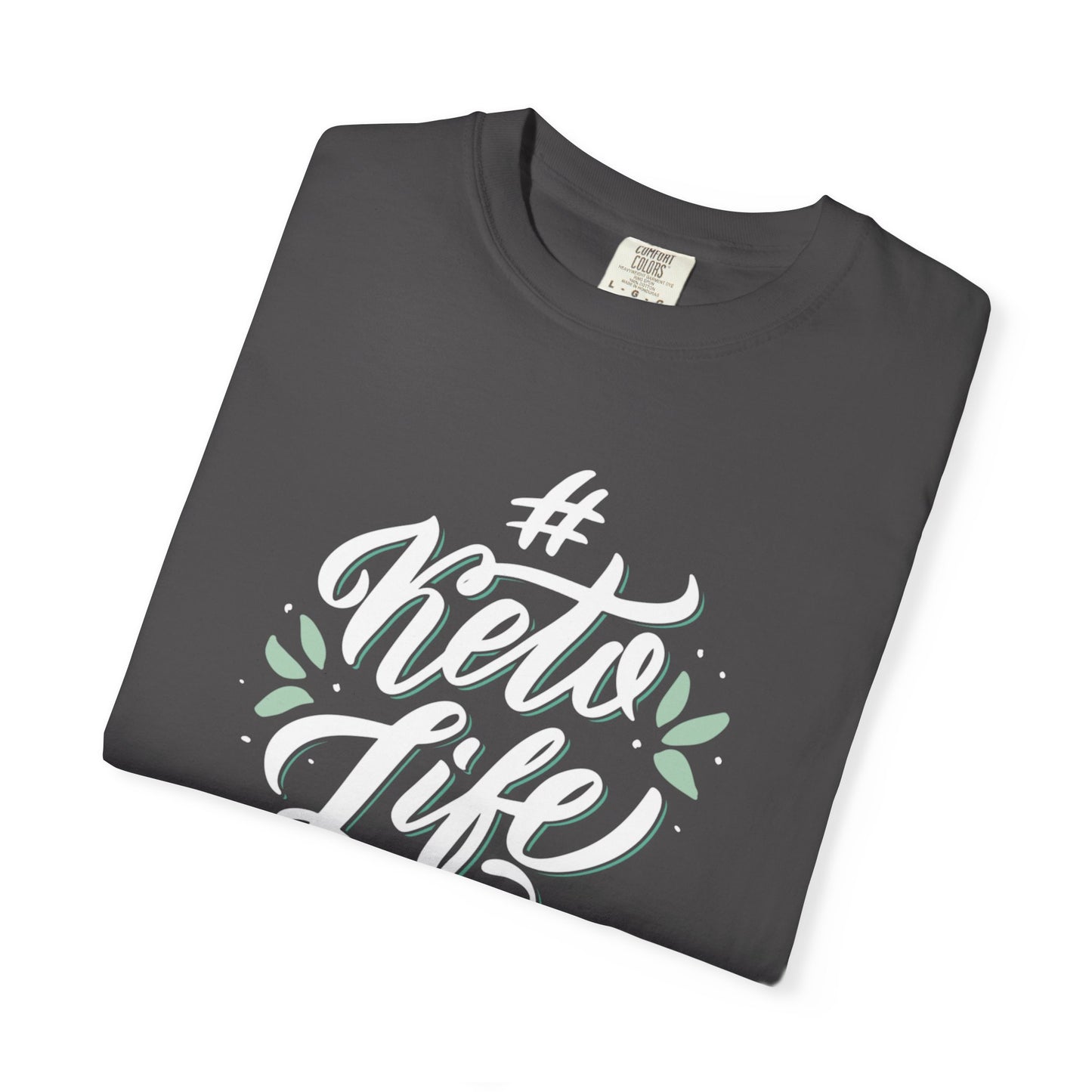 Keto Life Low-Carb Vegetables Tee Moderate Protein Fat Adaptation Intermittent Fasting Unisex Heavy Cotton T-Shirt