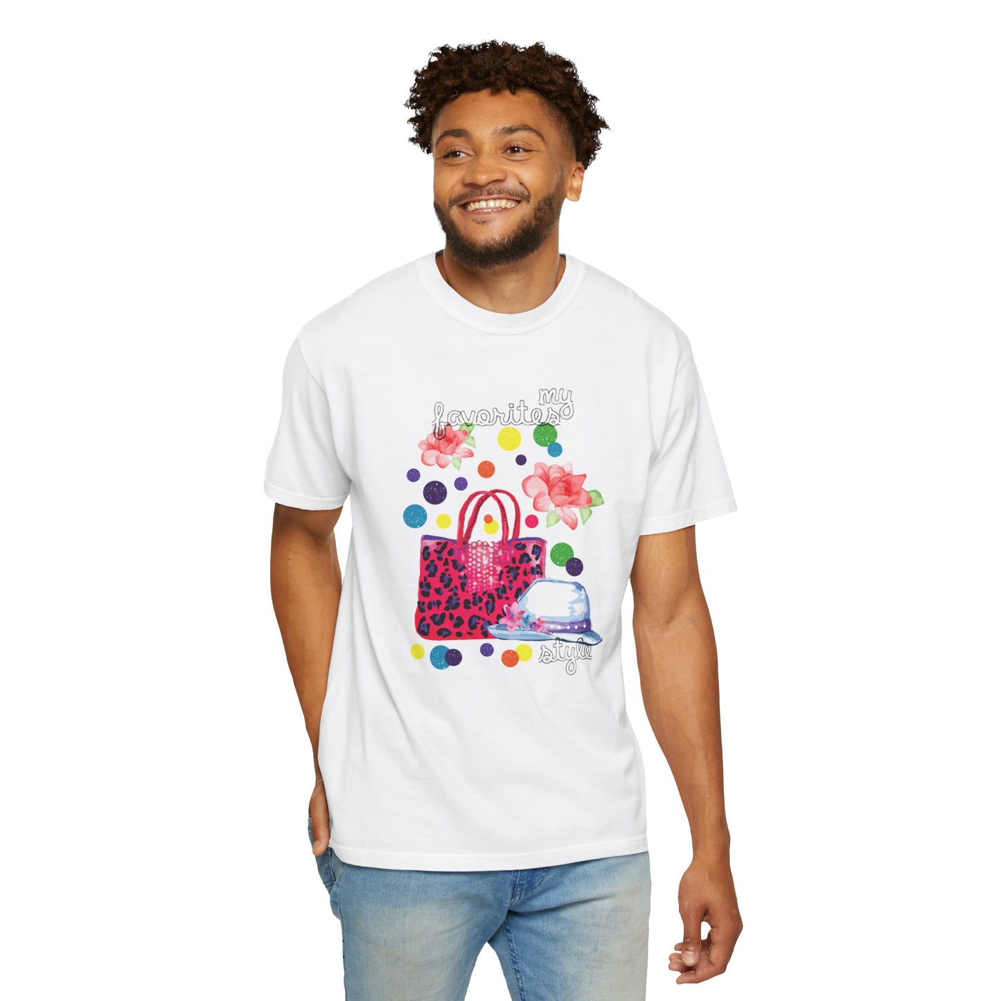 My Favorites Style Elegantly Trendy Tee Cleverly Classy Strong Empowered Fashionable Stylish Cute Unisex Heavy Cotton T-Shirt