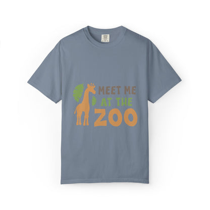 Meet Me At Zoo Wildlife Conservation Tee Animal Welfare Safari Aquarium Outreach Programs Unisex Heavy Cotton T-Shirt