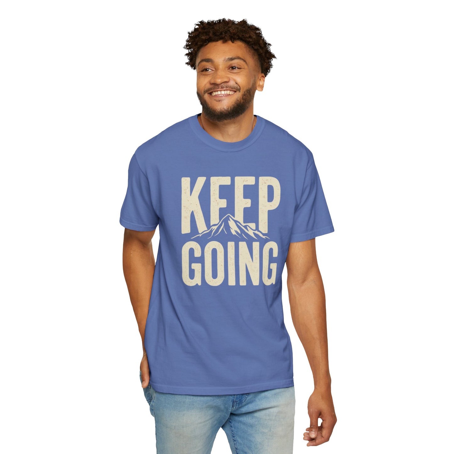 Keep Going - Unisex Garment-Dyed T-shirt