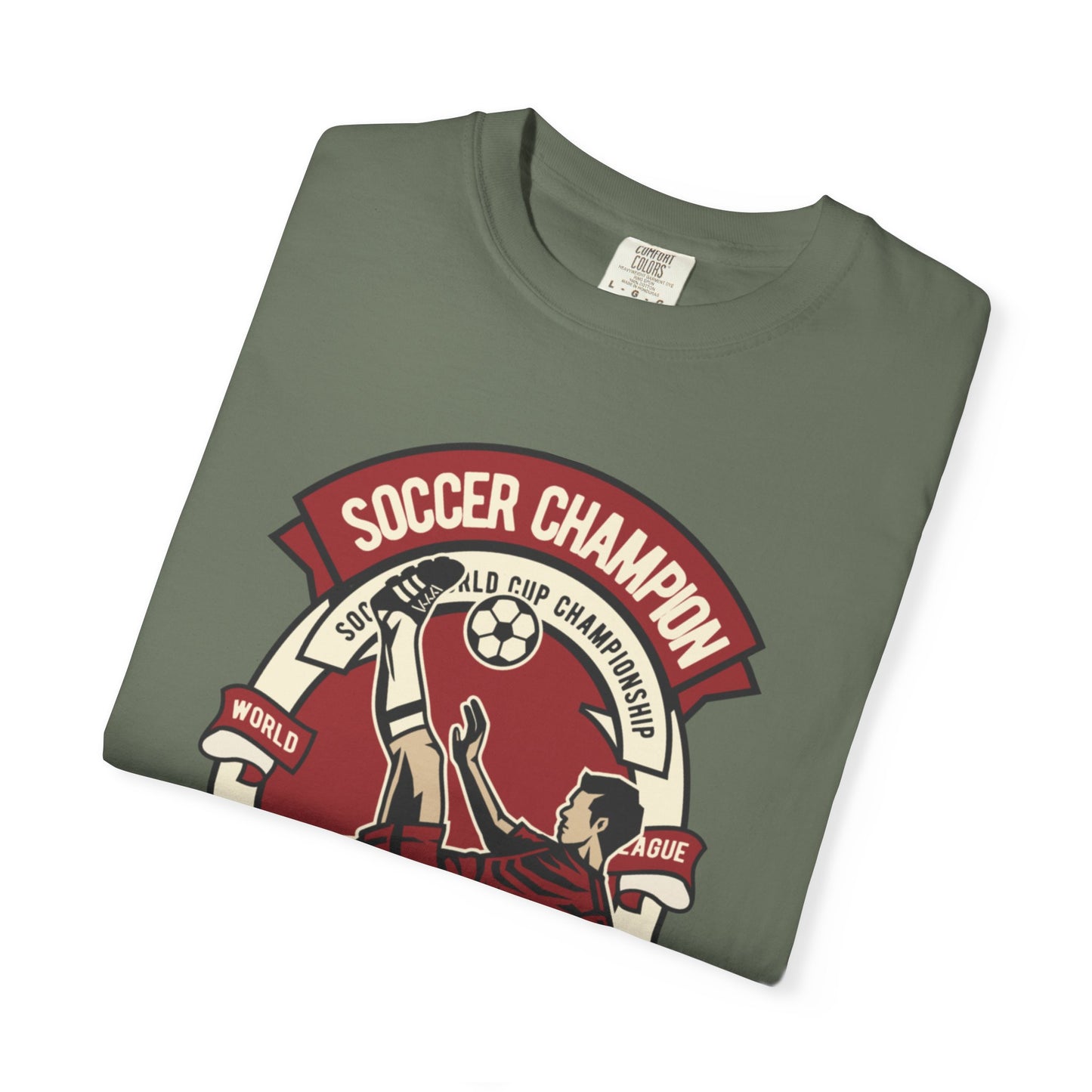Soccer Champion Heartwarming Sweet Tee Charismatic Passion Unisex Heavy Cotton T-Shirt