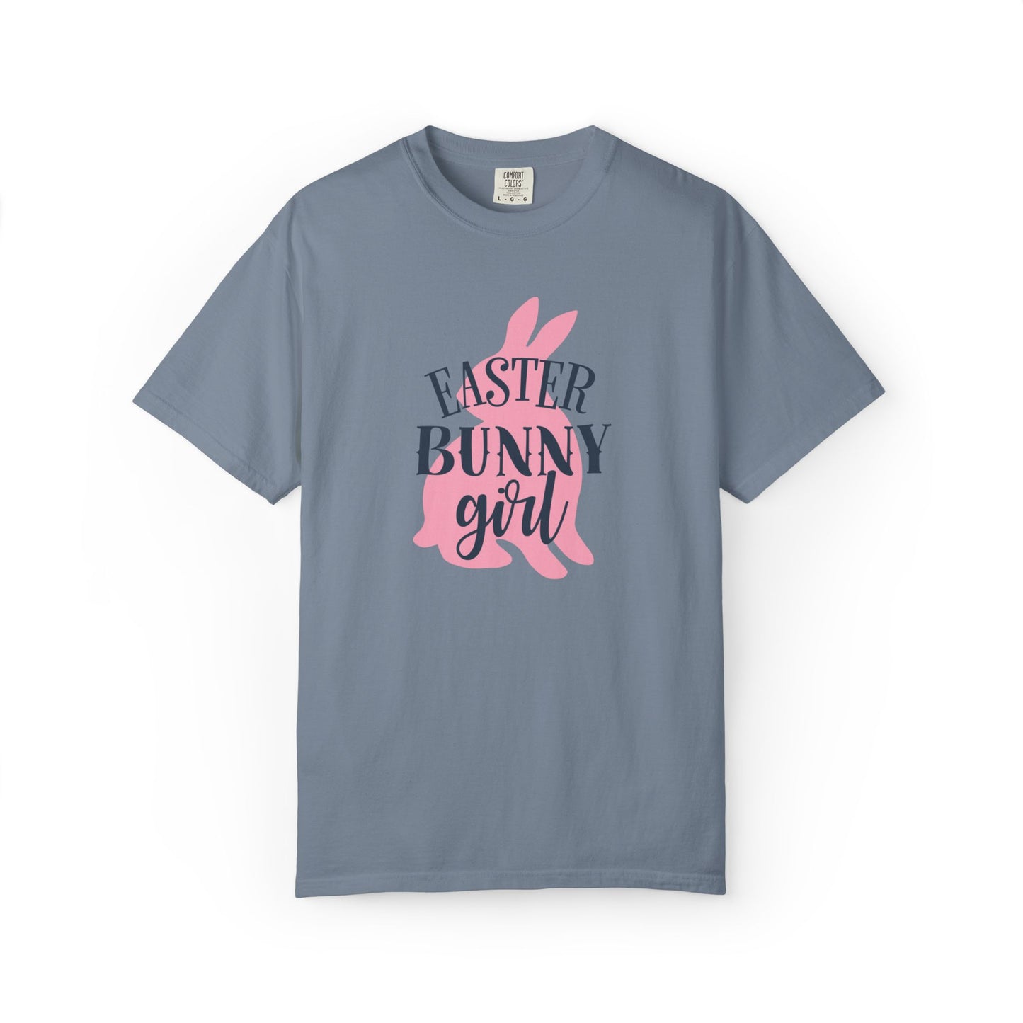Easter Bunny Girl Holy Week Celebration Spring Festival Tee Christian Holiday Excitement Eggs Good Friday  Unisex Heavy Cotton T-Shirt