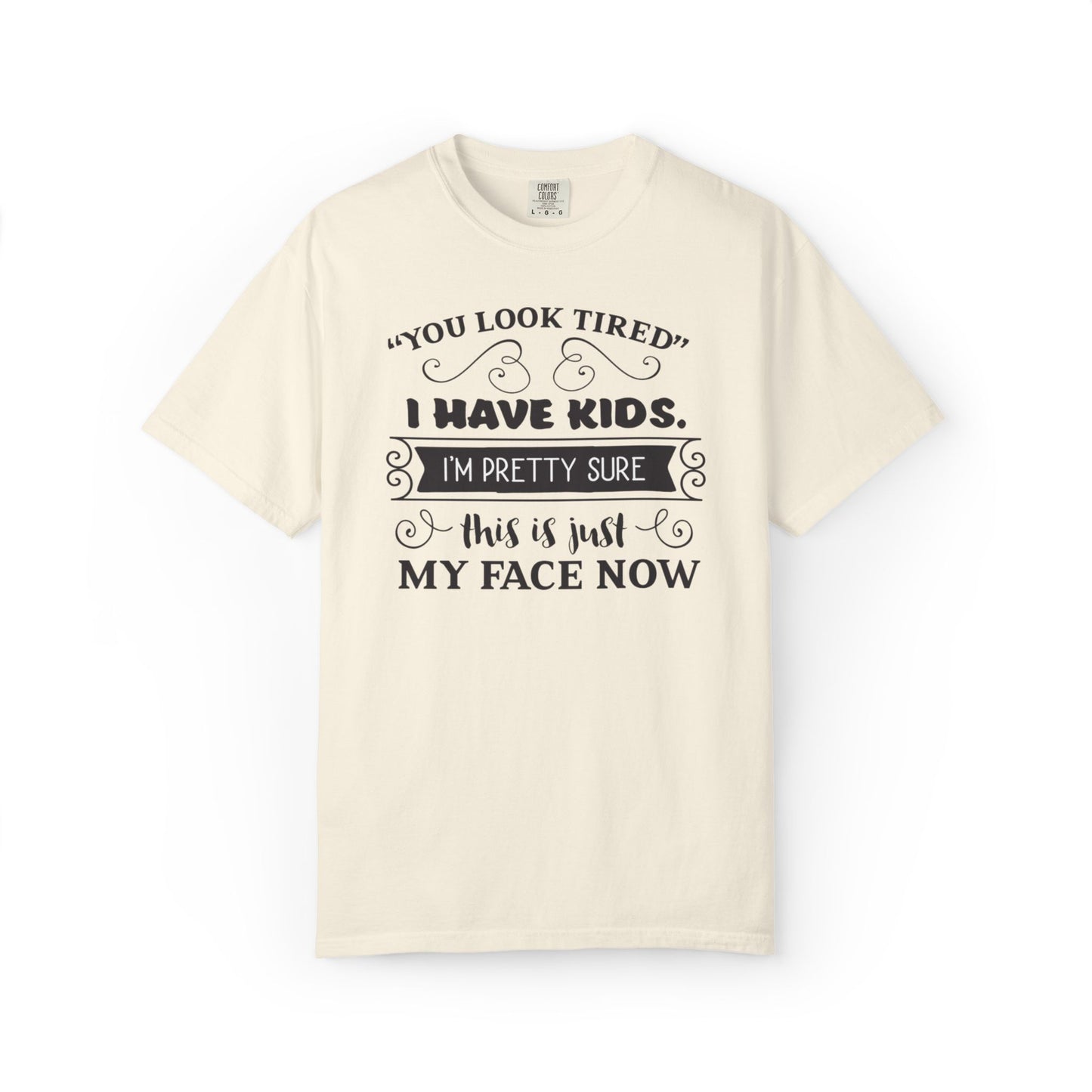I Have Kids I’m Pretty Sure This Is Just My Face Now Strong Motherhood Tee Parenting Magic Fantasy Reality Wonder Woman Unisex Heavy Cotton T-Shirt