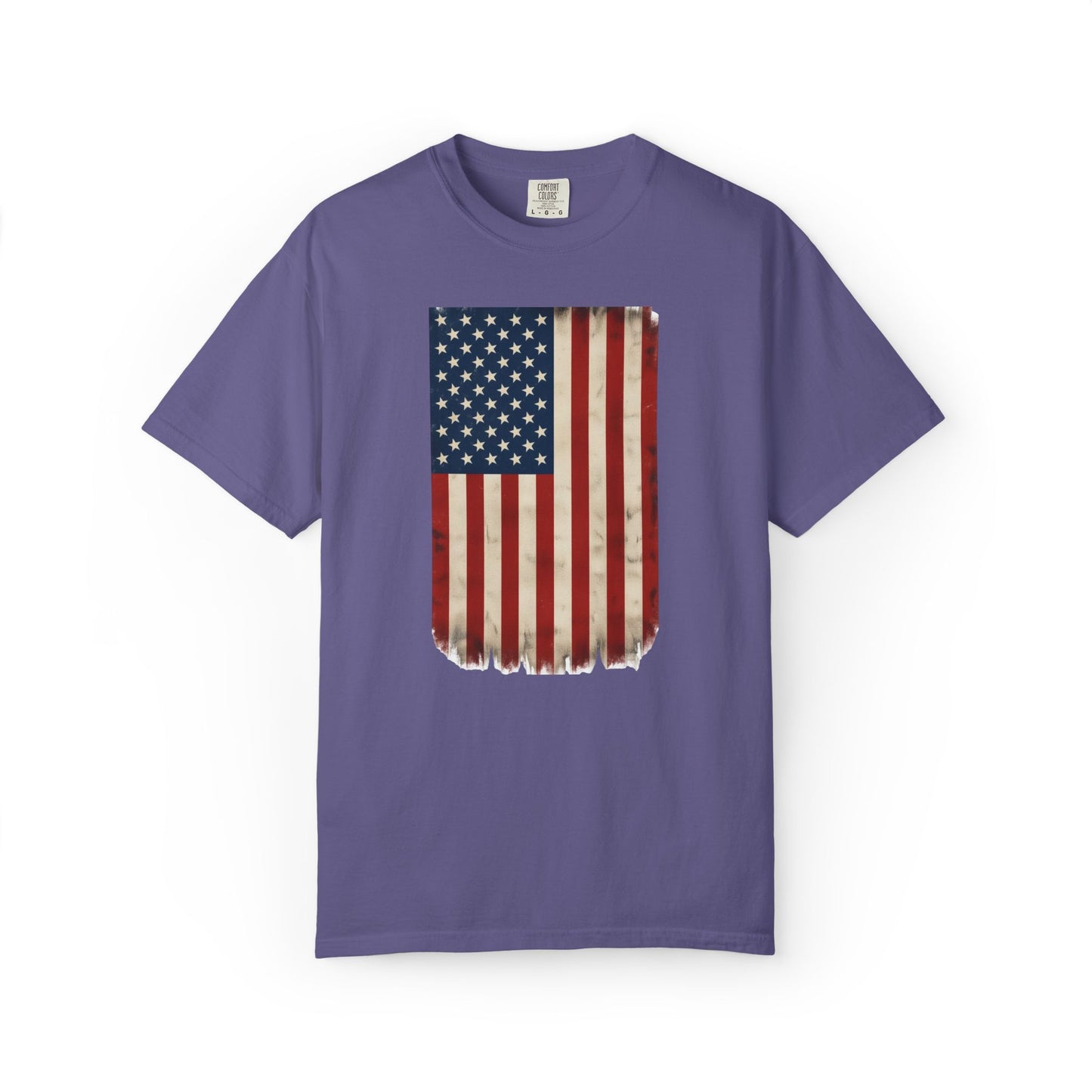 Flag USA - Unisex Garment-Dyed T-shirt