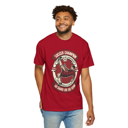 Soccer Champion Heartwarming Sweet Tee Charismatic Passion Unisex Heavy Cotton T-Shirt