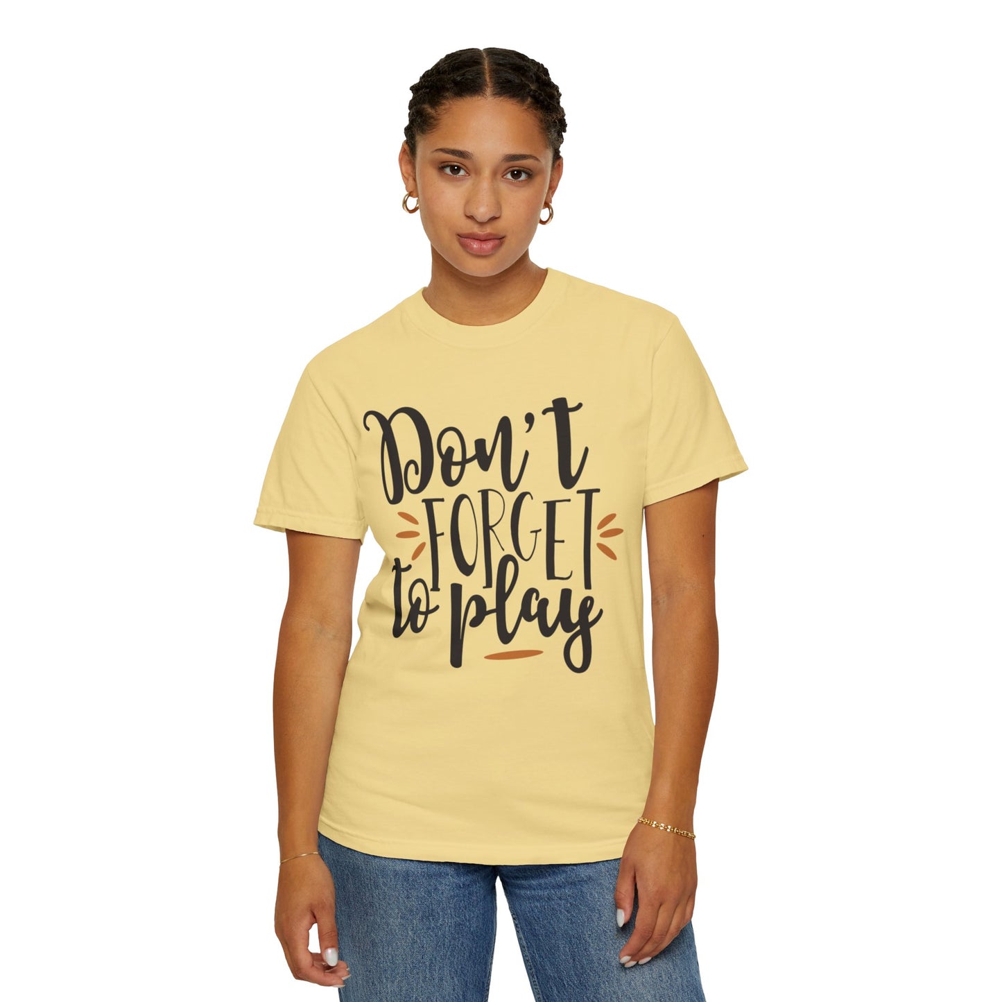 Don’t Forget To Play Warriors Tee Non-Stop Playing Gaming Obsession Unisex Heavy Cotton T-Shirt