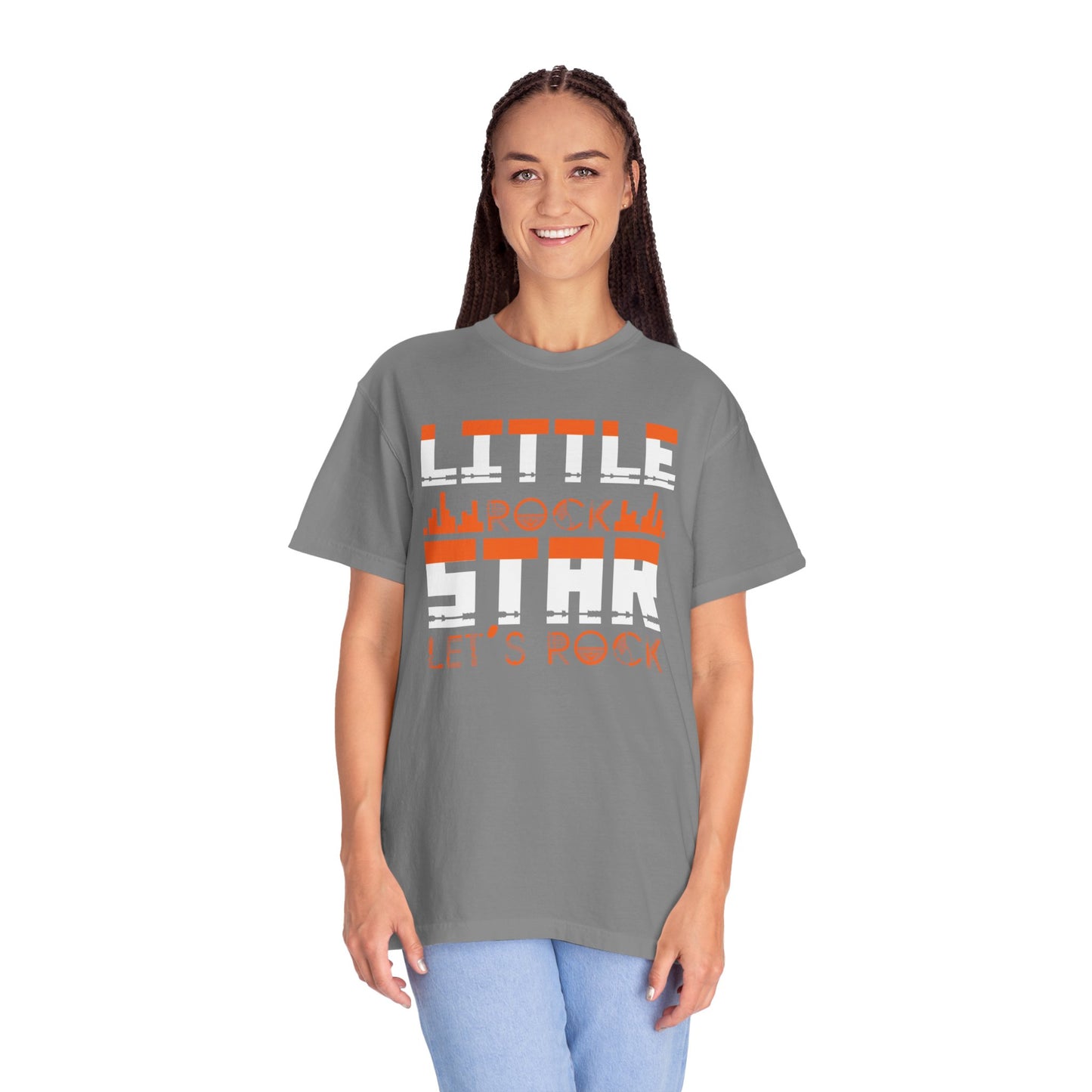 Thrilling Little Rock Star Born To Rock Rock And Roll Passion Rocker At Heart Rock Enthusiasm Unisex Heavy Cotton T-Shirt