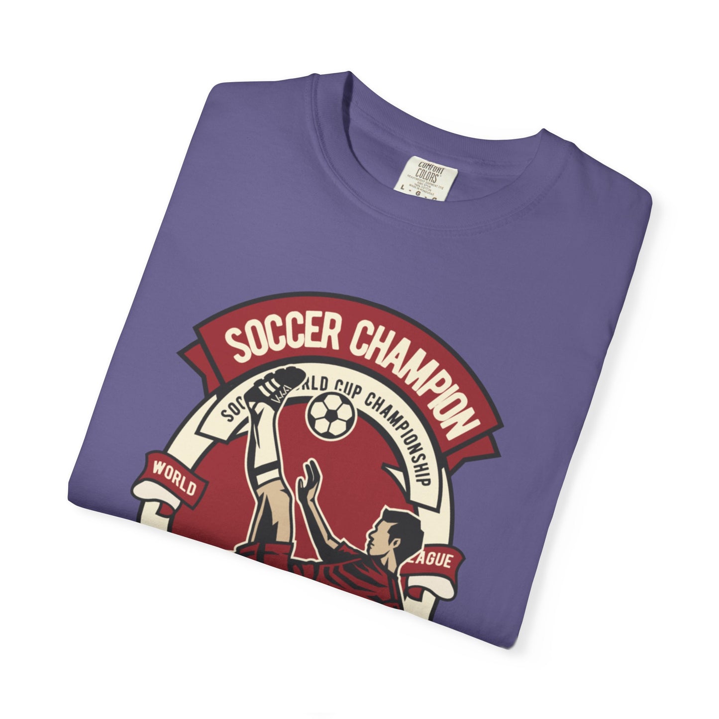 Soccer Champion Heartwarming Sweet Tee Charismatic Passion Unisex Heavy Cotton T-Shirt