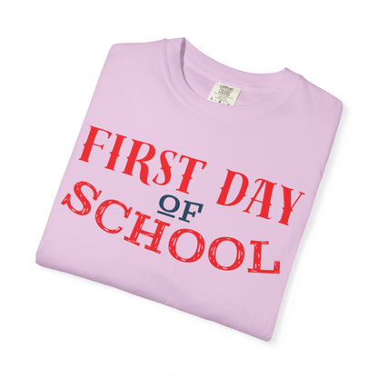 Funny First Day School Learning Legend Super Scholar Junior Geniuses Science Star Student’s Day Unisex Heavy Cotton T-Shirt