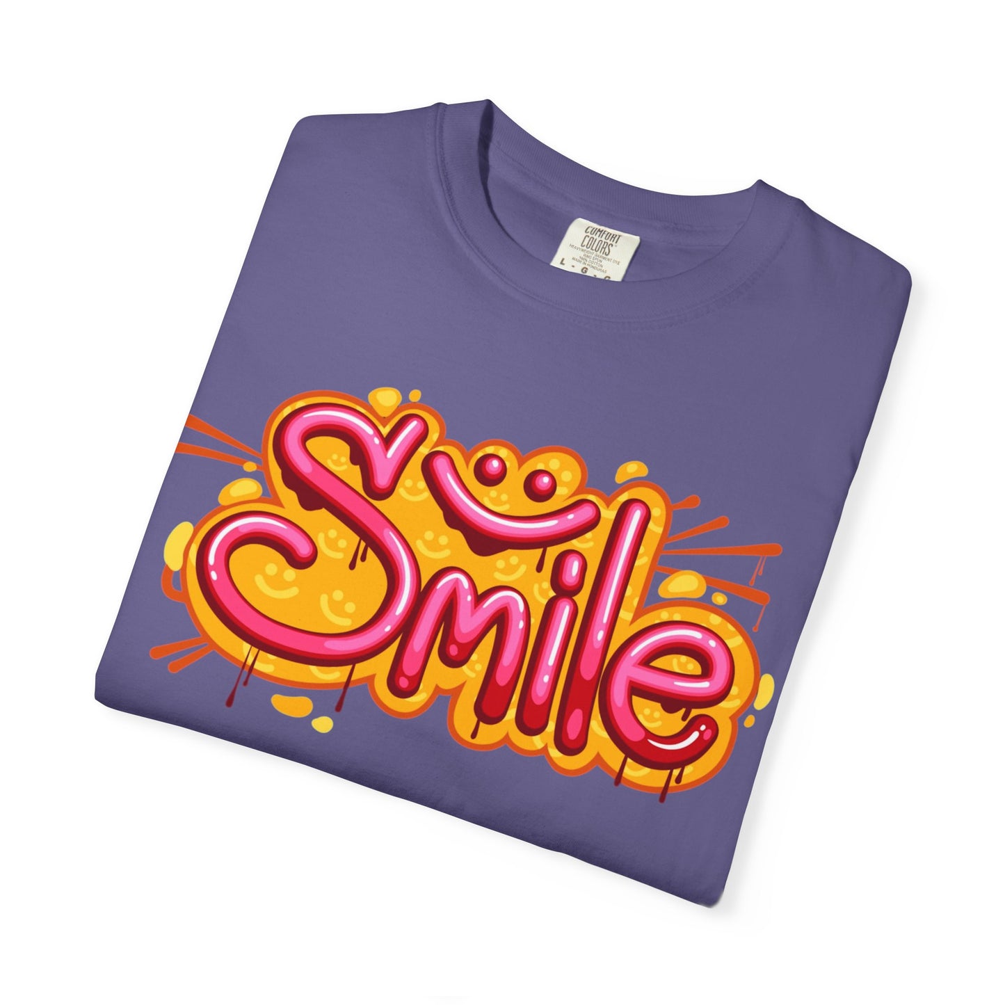 Smile Unisex Garment-Dyed T-shirt
