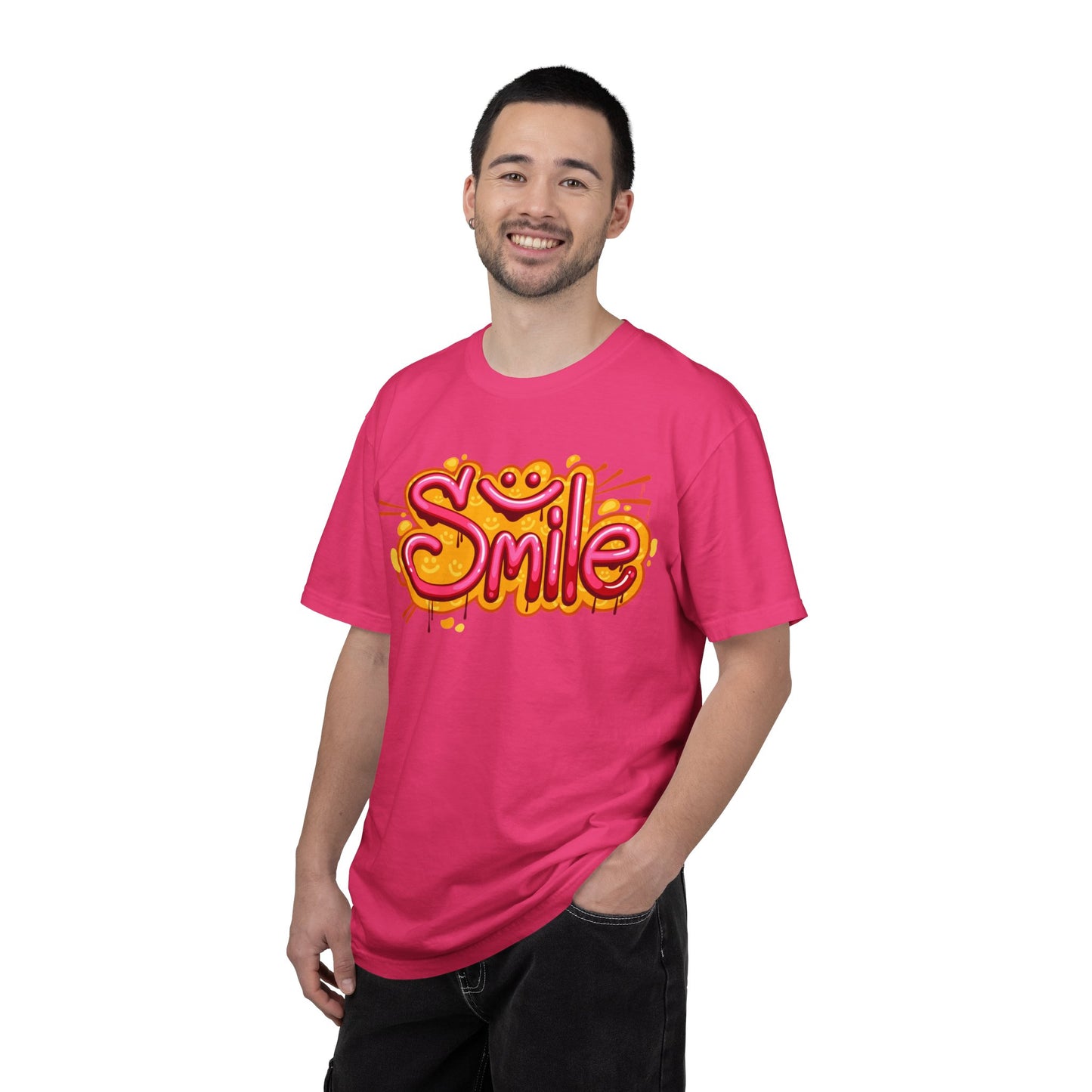 Smile Unisex Garment-Dyed T-shirt