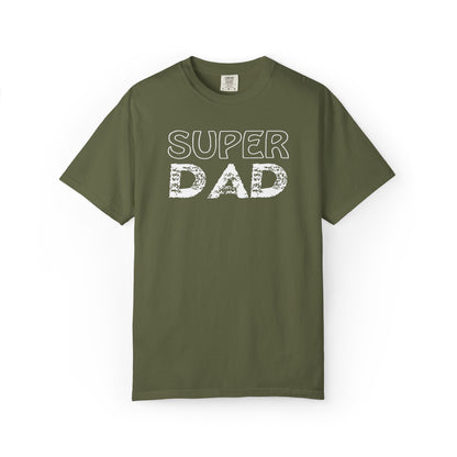 Super Dad Embracing Fatherhood Tee Growing Our Family Anticipating Parenthood Unisex Heavy Cotton T-Shirt