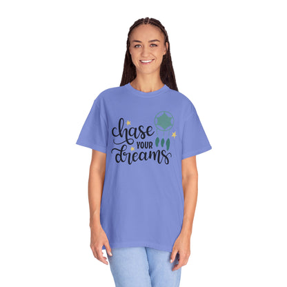 Chase Your Dreams Creativity Imagination Tee Determination Reach For The Stars Unisex Heavy Cotton T-Shirt