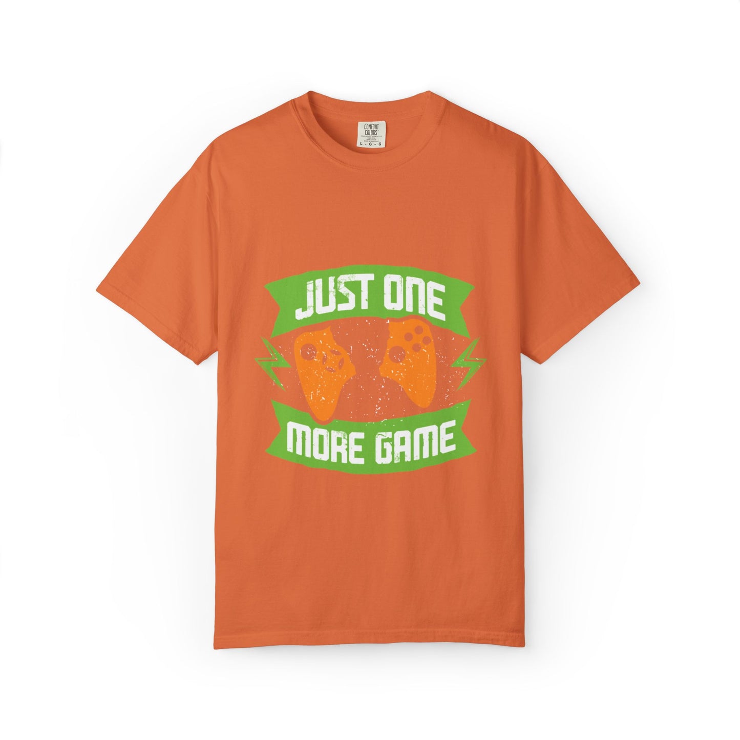 Funny Just One More Game Lost In The Game Gamer Zone Sarcastic Role-Playing Game Unisex Heavy Cotton T-Shirt