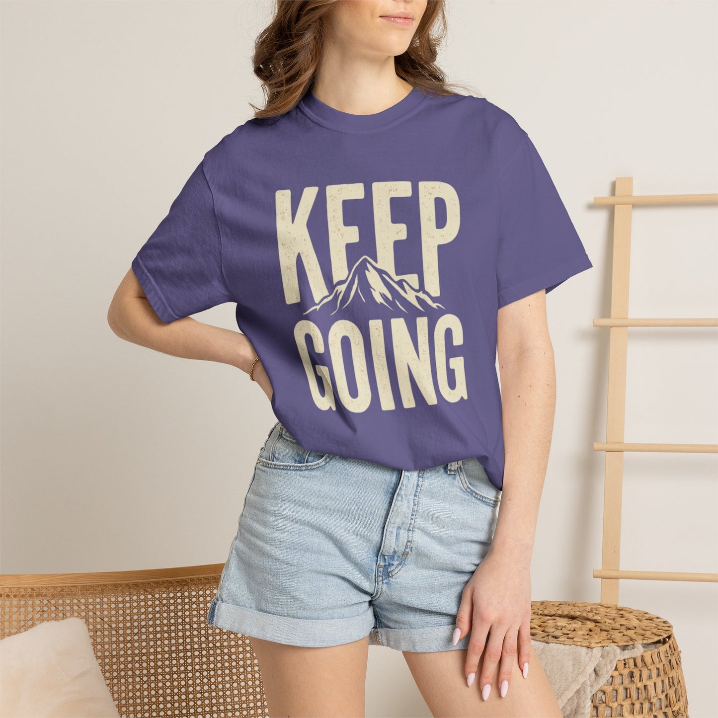 Keep Going - Unisex Garment-Dyed T-shirt