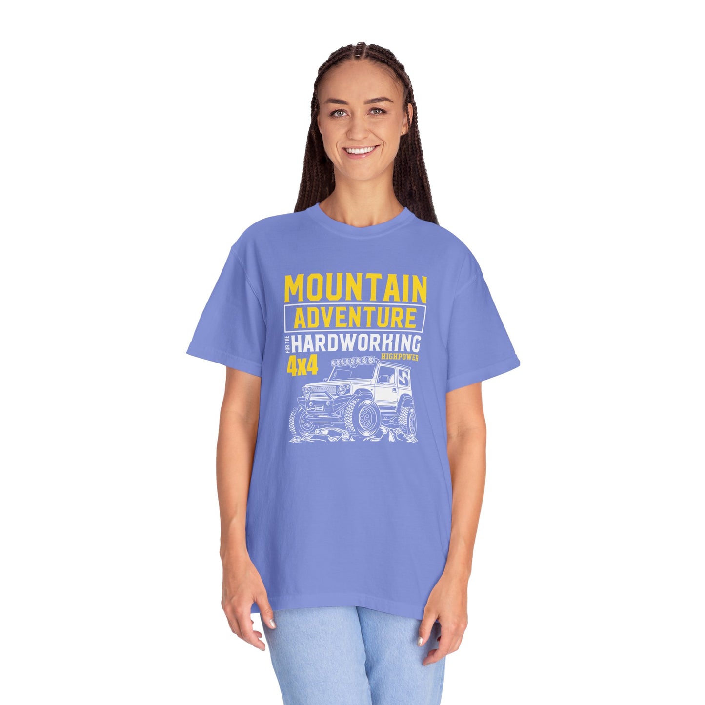 Thriller Mountain Adventure Mountain Explorer Sarcastic Alpine Discover Unisex Heavy Cotton T-Shirt