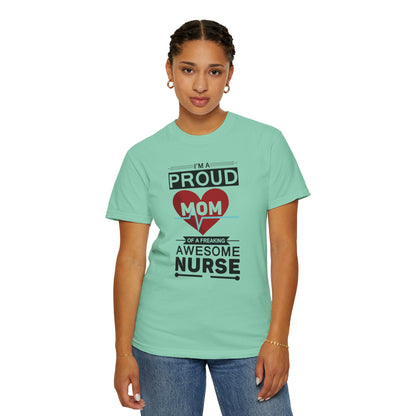 I’m A Proud Mom Clinical Specialist Education Healthcare Job Devoted Trendy Tee Patient Care Medical Unisex Heavy Cotton T-Shirt
