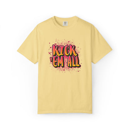 Kick Em All Unisex Heavy Cotton T-Shirt